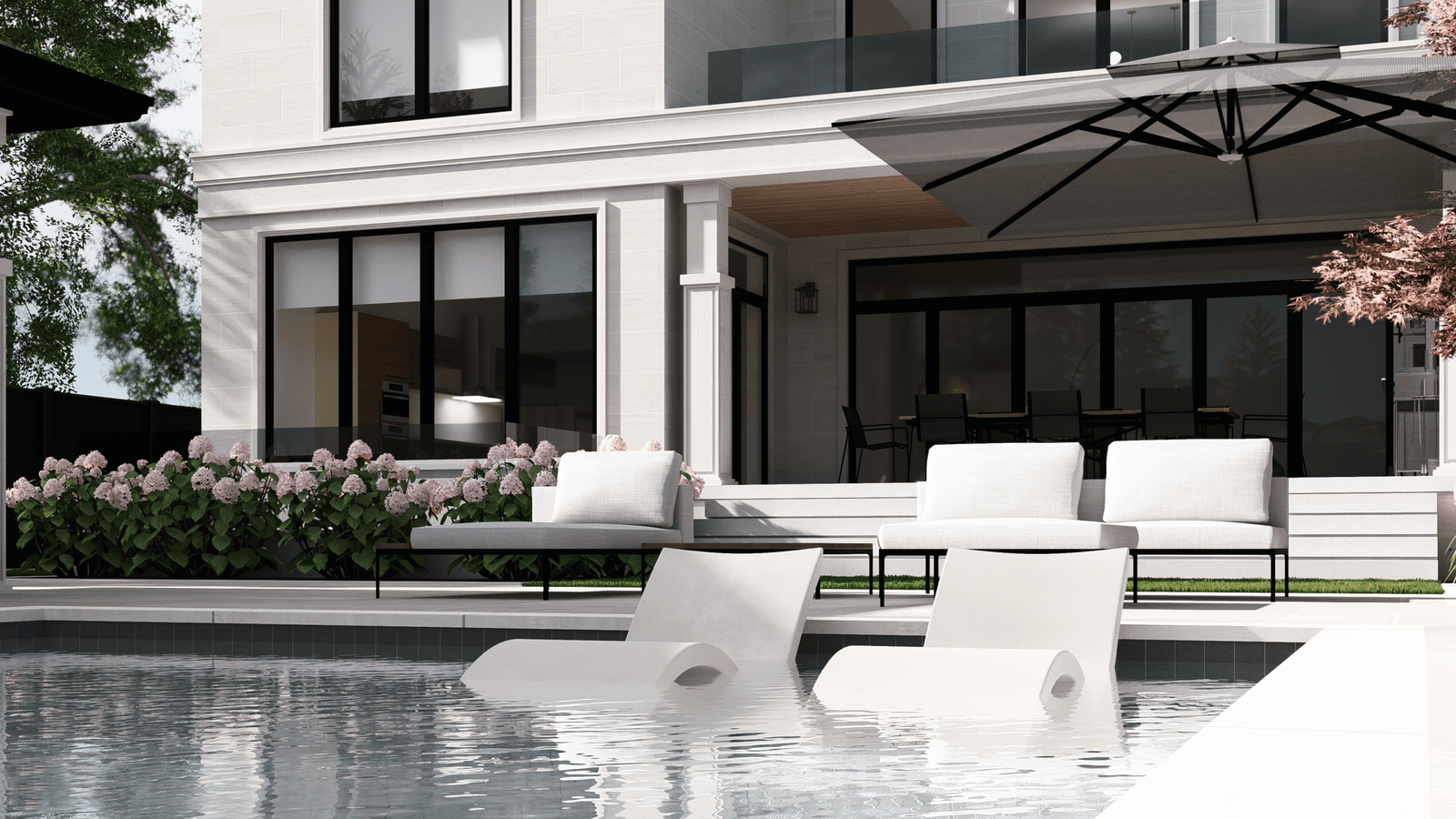 Pool deck outdoor furniture Burlington